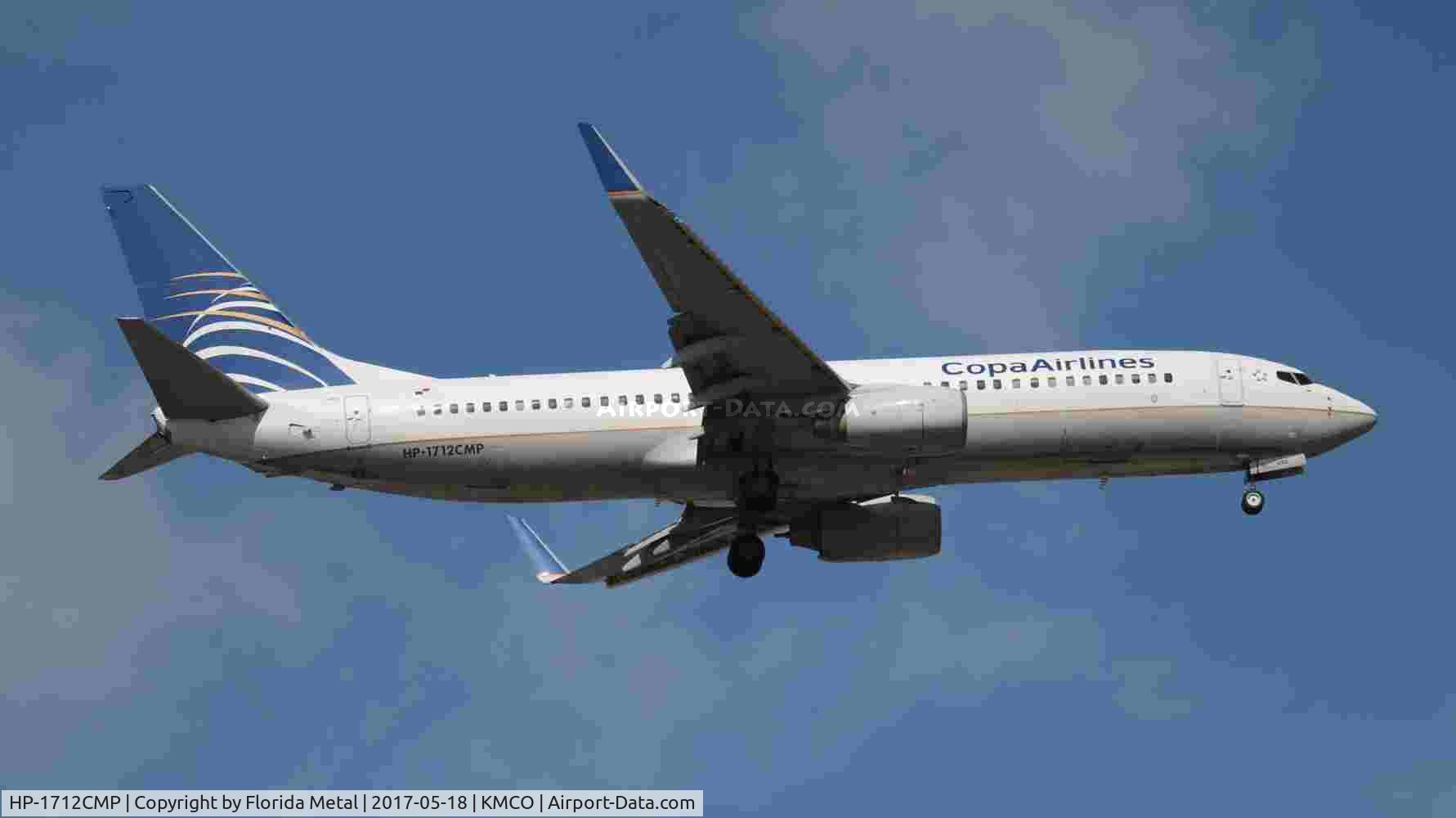 HP-1712CMP, 2010 Boeing 737-8V3 C/N 40664, MCO 2017