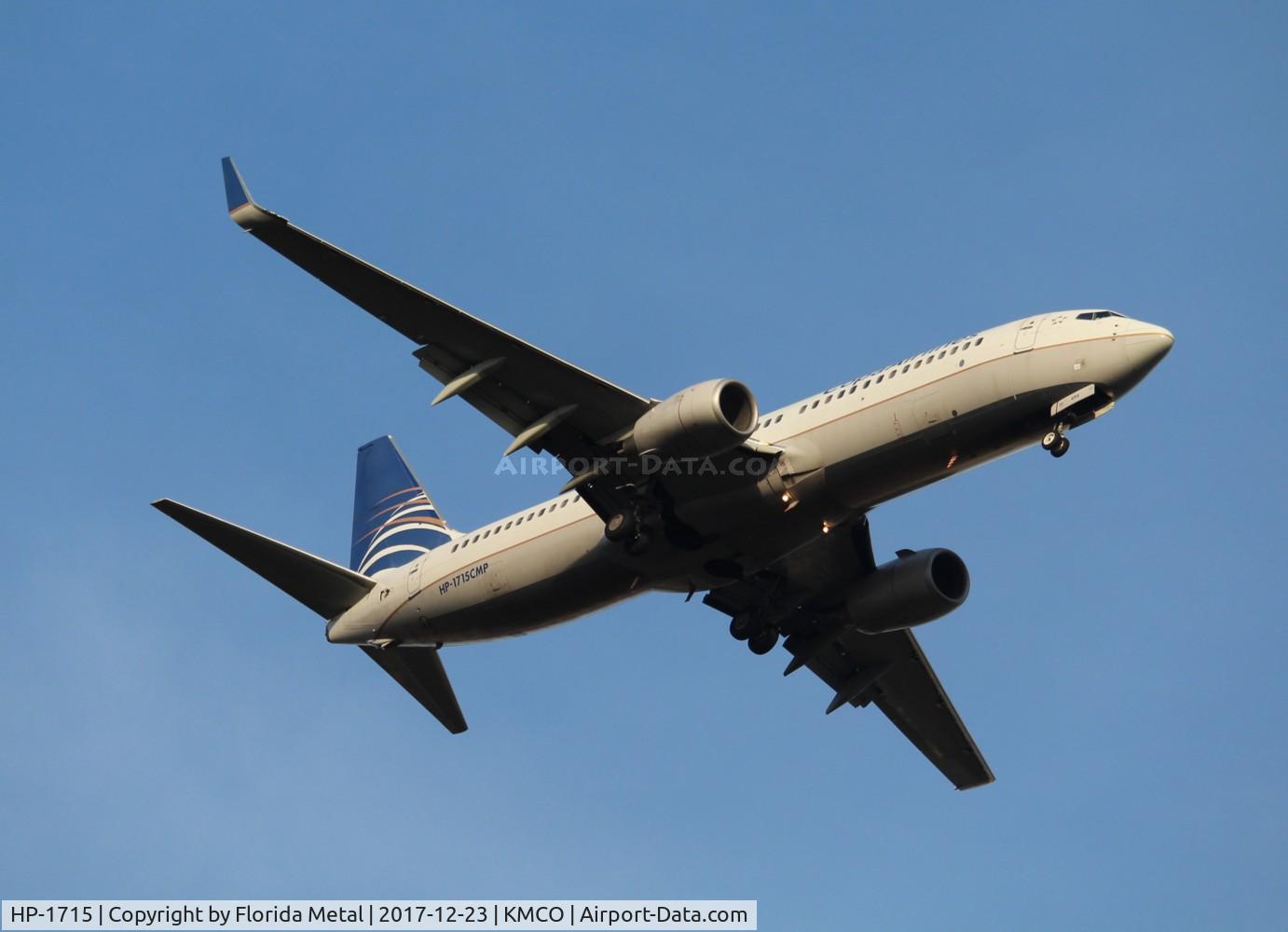 HP-1715, 2010 Boeing 737-8V3 C/N 40361, MCO 2017