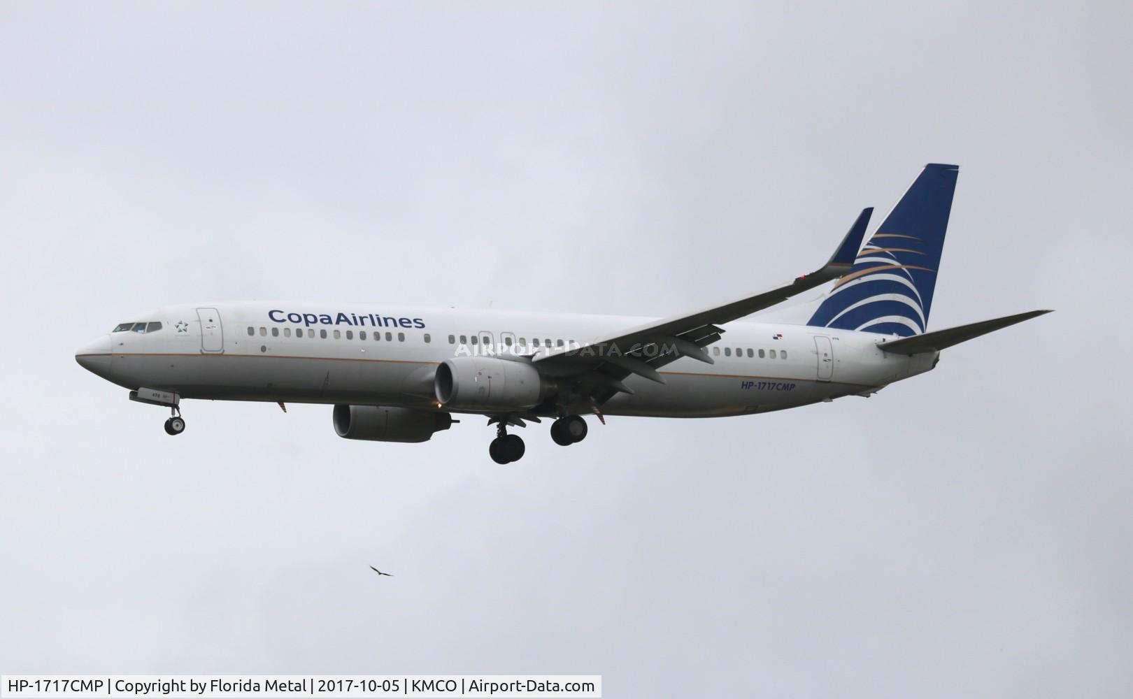 HP-1717CMP, 2011 Boeing 737-8V3 C/N 40665, MCO 2017