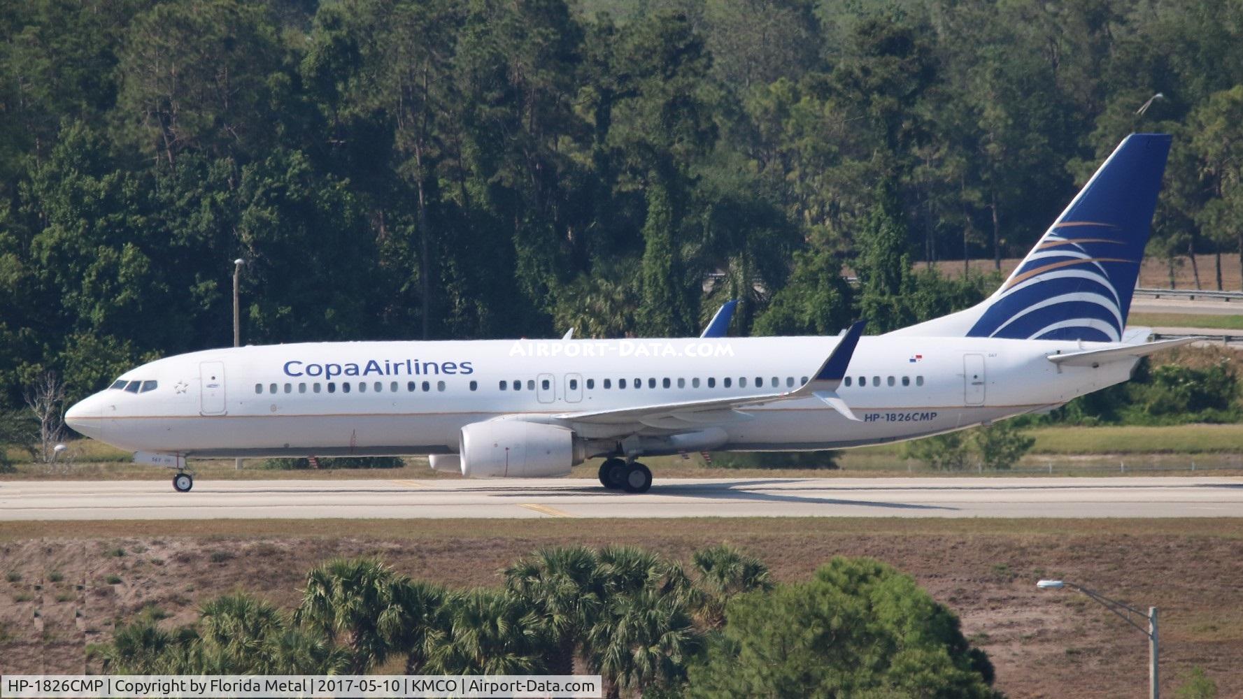 HP-1826CMP, 2012 Boeing 737-86N C/N 38031, MCO 2017