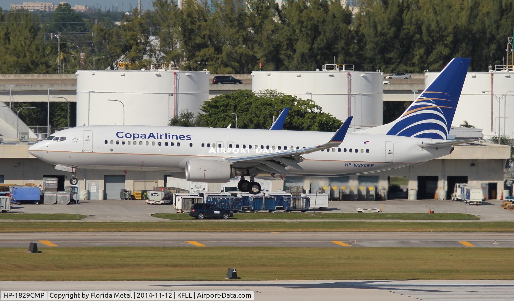 HP-1829CMP, 2013 Boeing 737-8V3 C/N 38882, FLL 2014