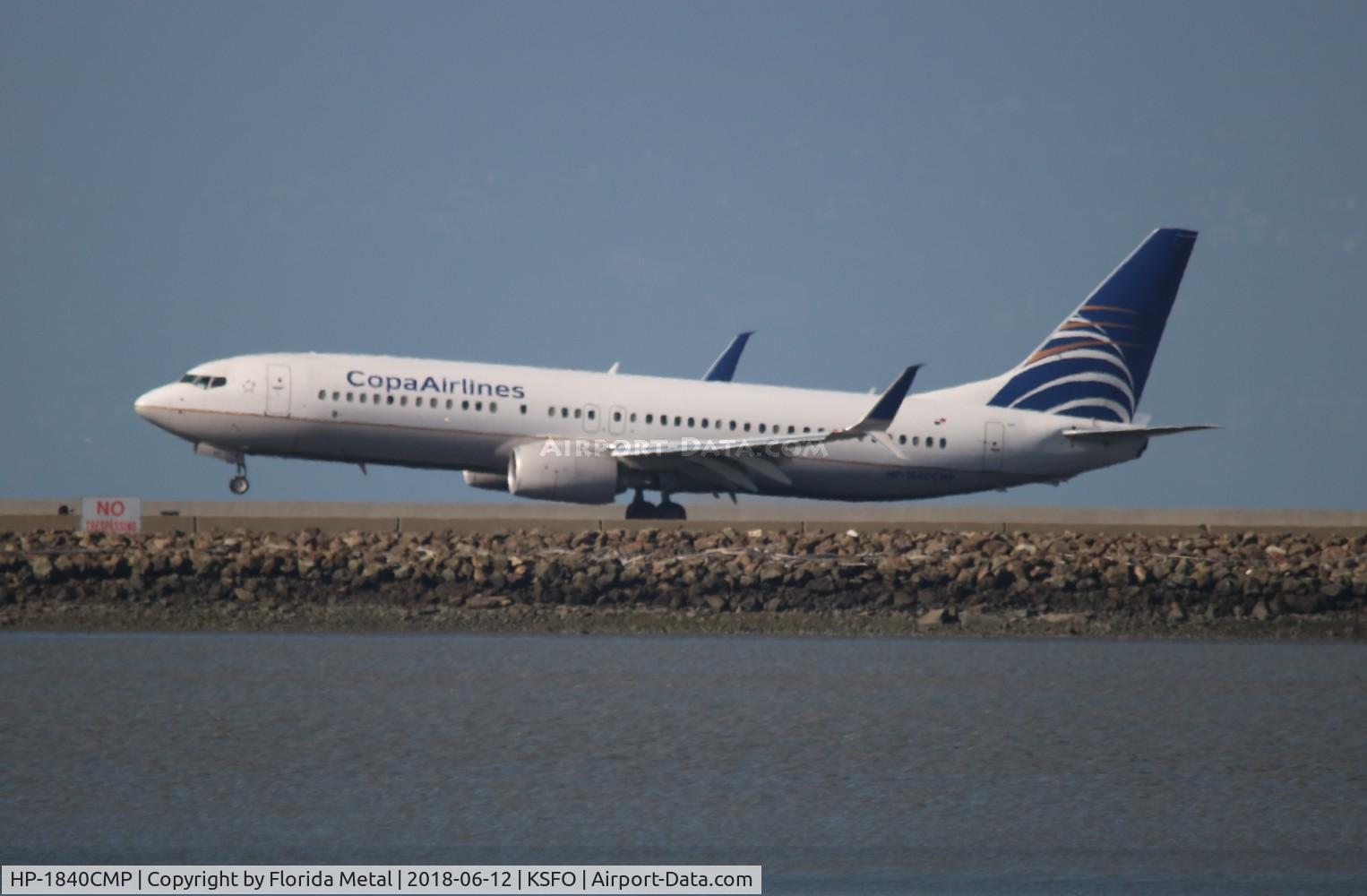 HP-1840CMP, 2014 Boeing 737-8V3 C/N 44155, SFO 2018