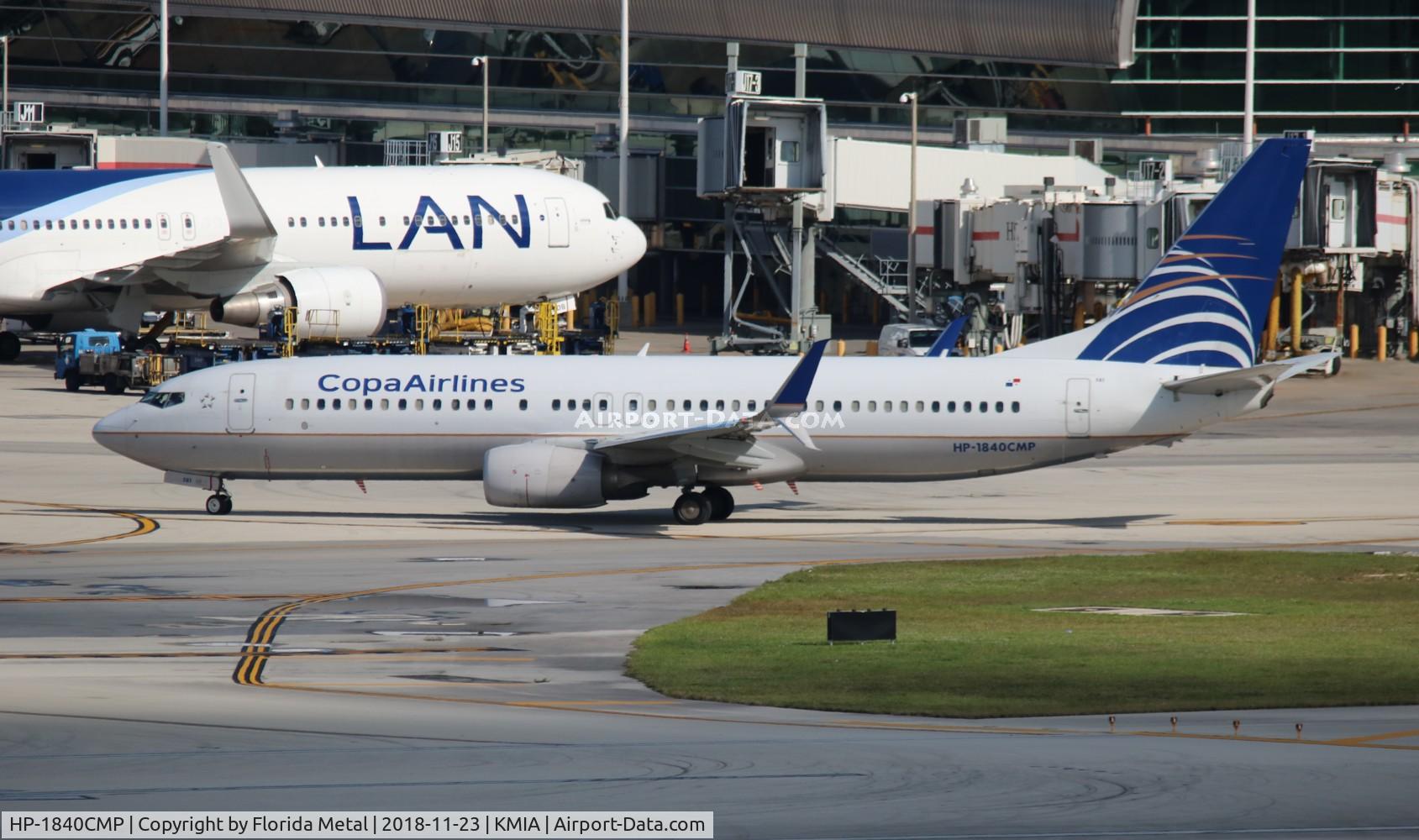 HP-1840CMP, 2014 Boeing 737-8V3 C/N 44155, MIA 2018