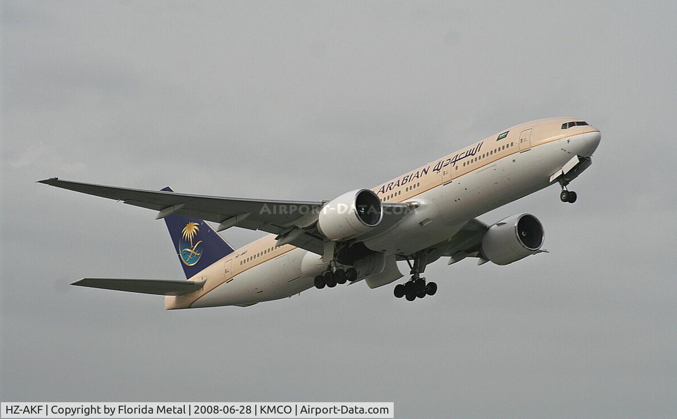 HZ-AKF, 1998 Boeing 777-268/ER C/N 28349, MCO 2008