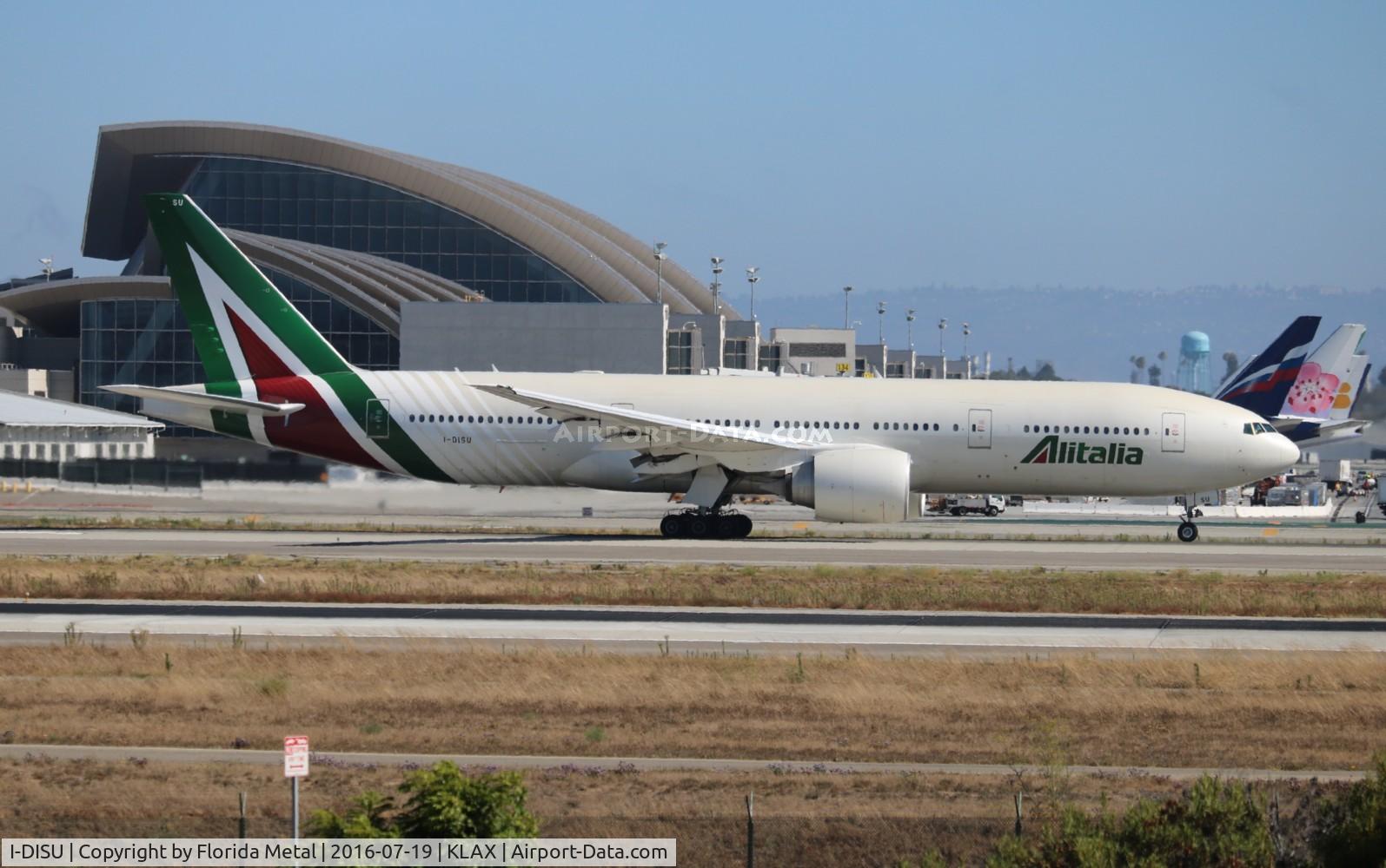 I-DISU, 2002 Boeing 777-243/ER C/N 32858, LAX 2016