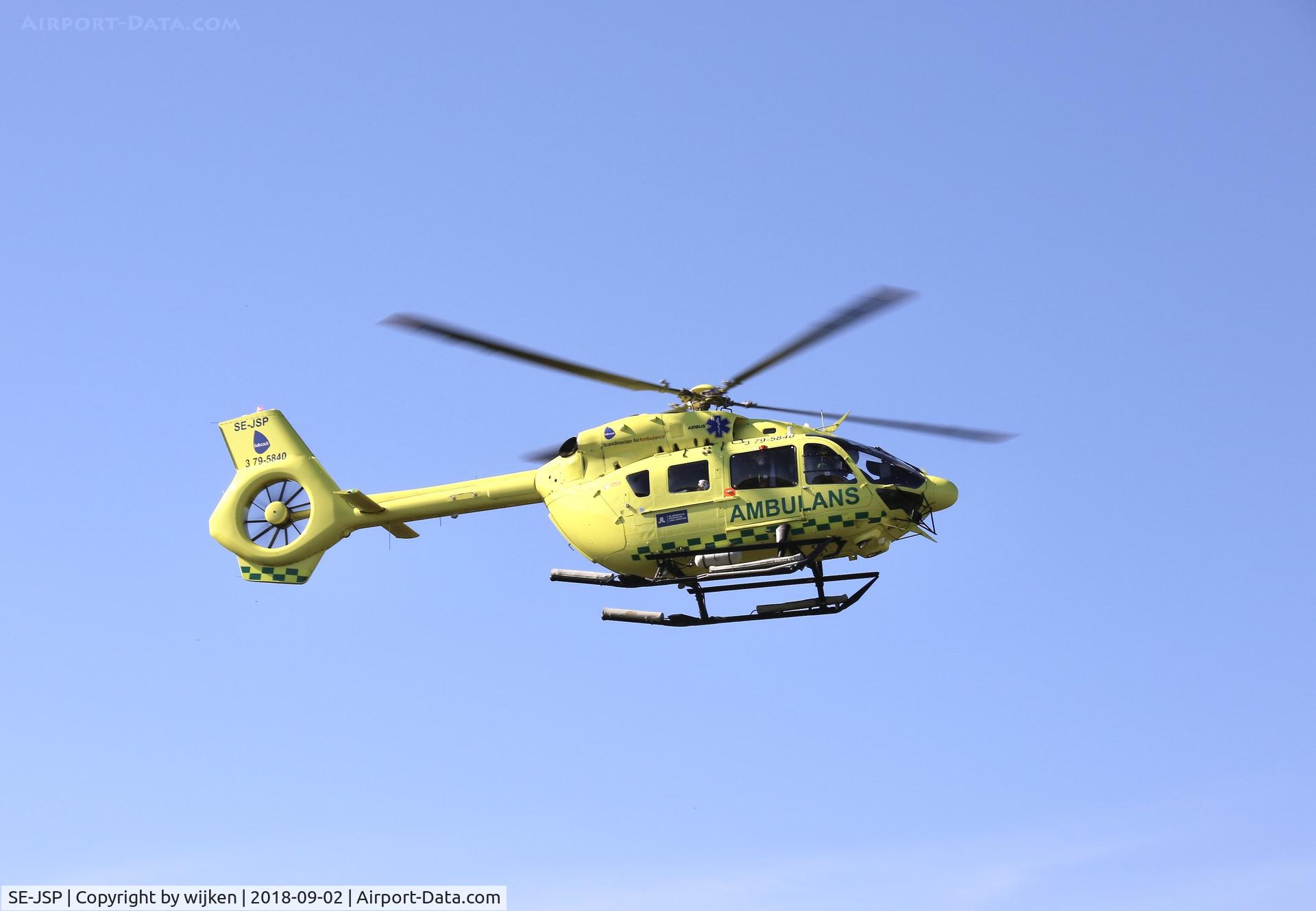SE-JSP, 2017 Airbus Helicopters H-145 (BK-117D-2) C/N 20185, Vallentuna