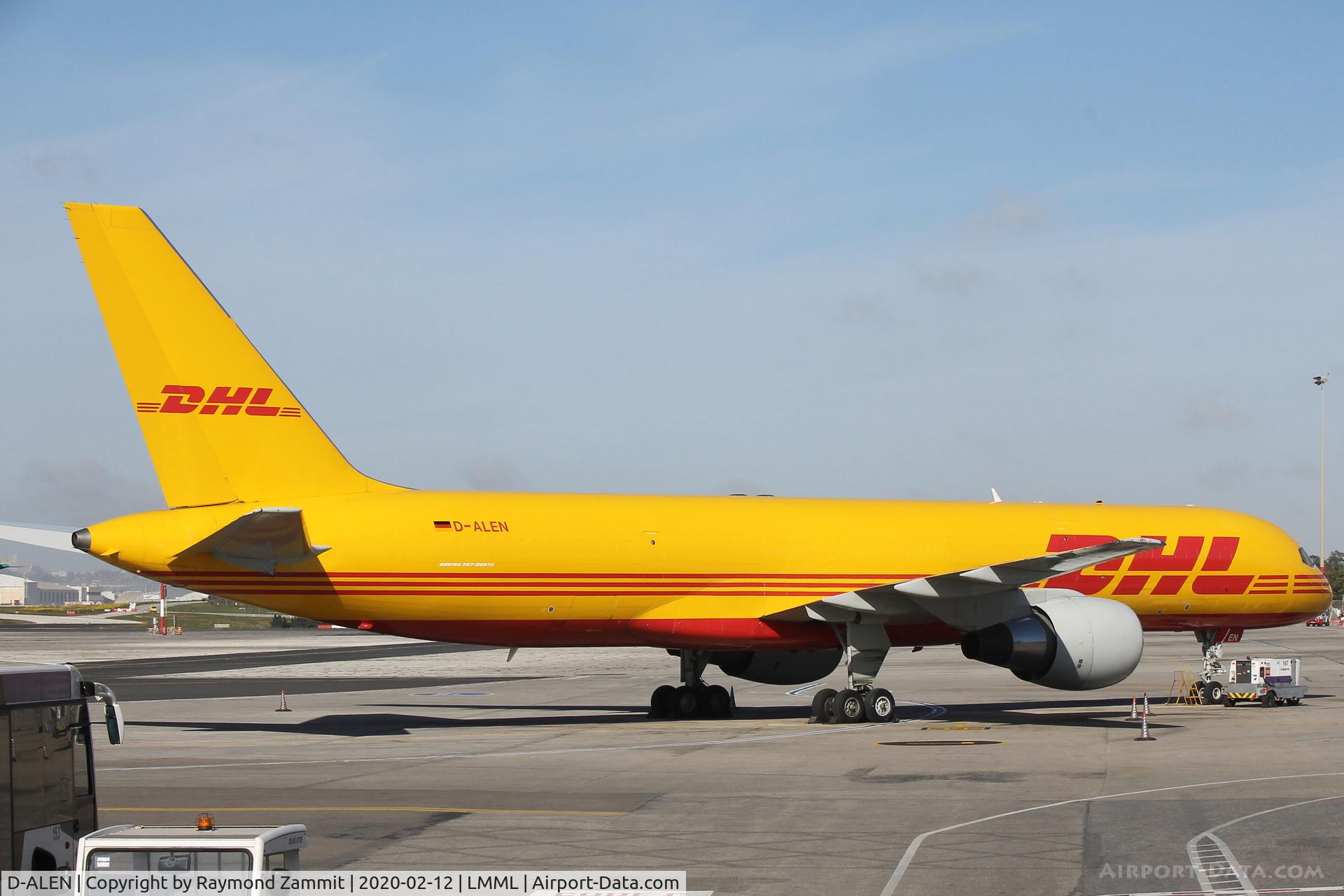 D-ALEN, 1998 Boeing 757-2Q8/PCF C/N 29380, B757 D-ALEN DHL