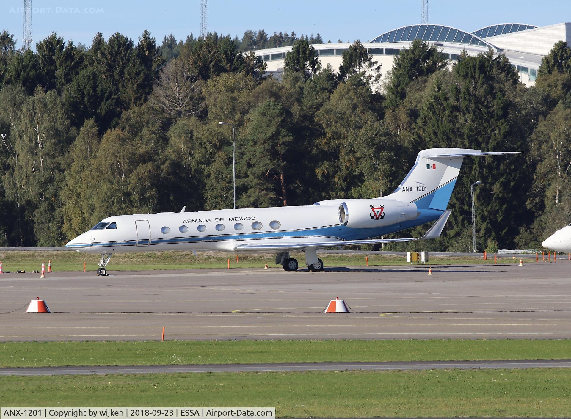 ANX-1201, 2010 Gulfstream Aerospace GV-SP (G550) C/N 5305, Ramp M