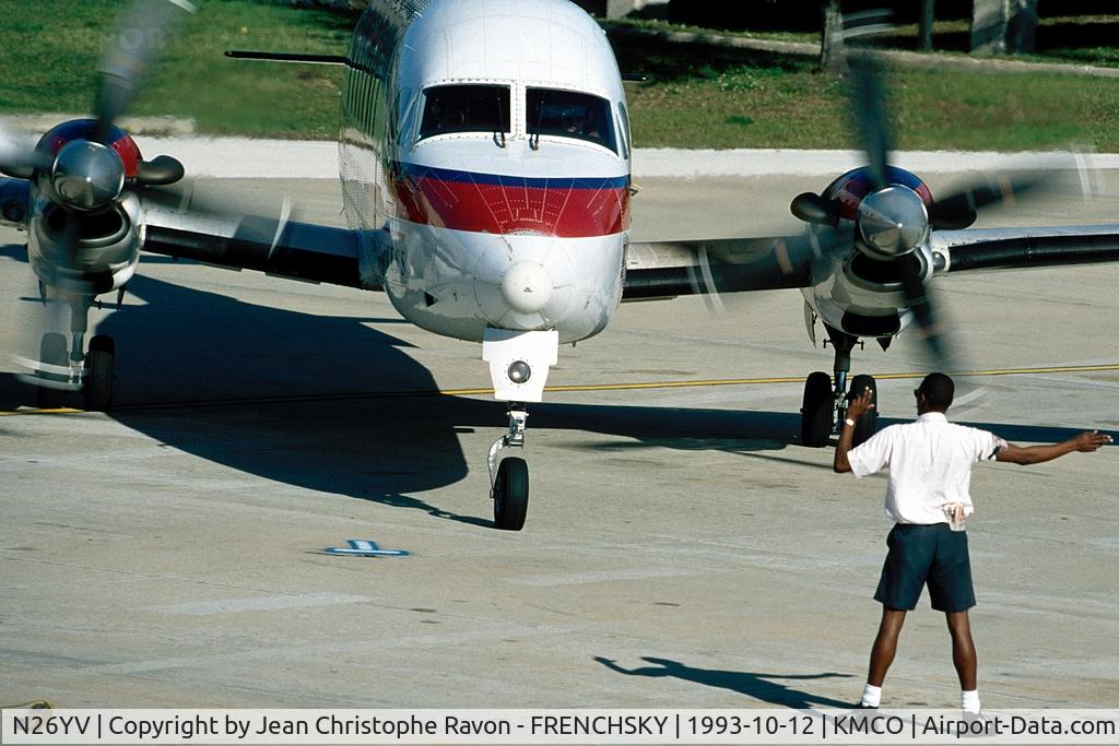 N26YV, 1992 Beech 1900D C/N UE-26, Mesa Airlines>US Airways Express