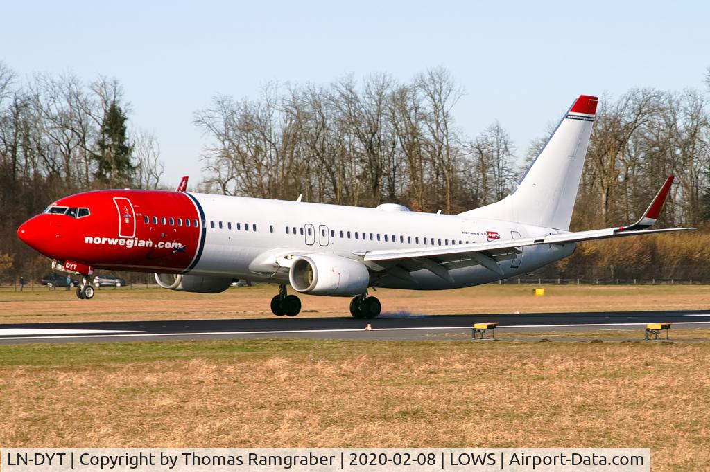 LN-DYT, 2011 Boeing 737-8JP C/N 39048, Norwegian Boeing 737-800