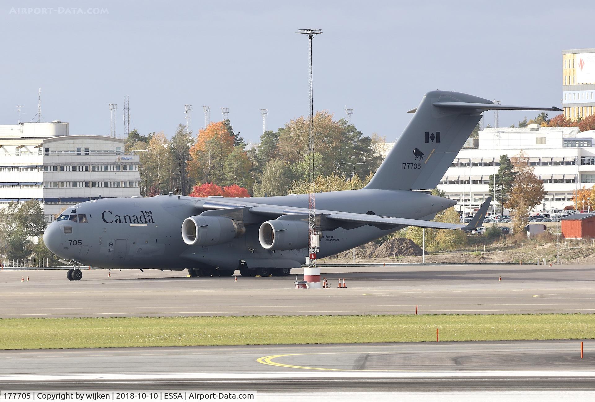 177705, 2014 Boeing CC-177 Globemaster III C/N F-273/CA-5, Ramp M