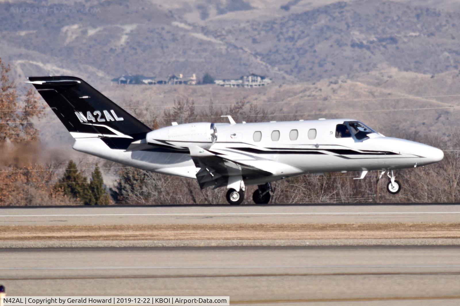 N42AL, 2014 Cessna 525 Citation M2 C/N 525-0839, Landing 10R.
