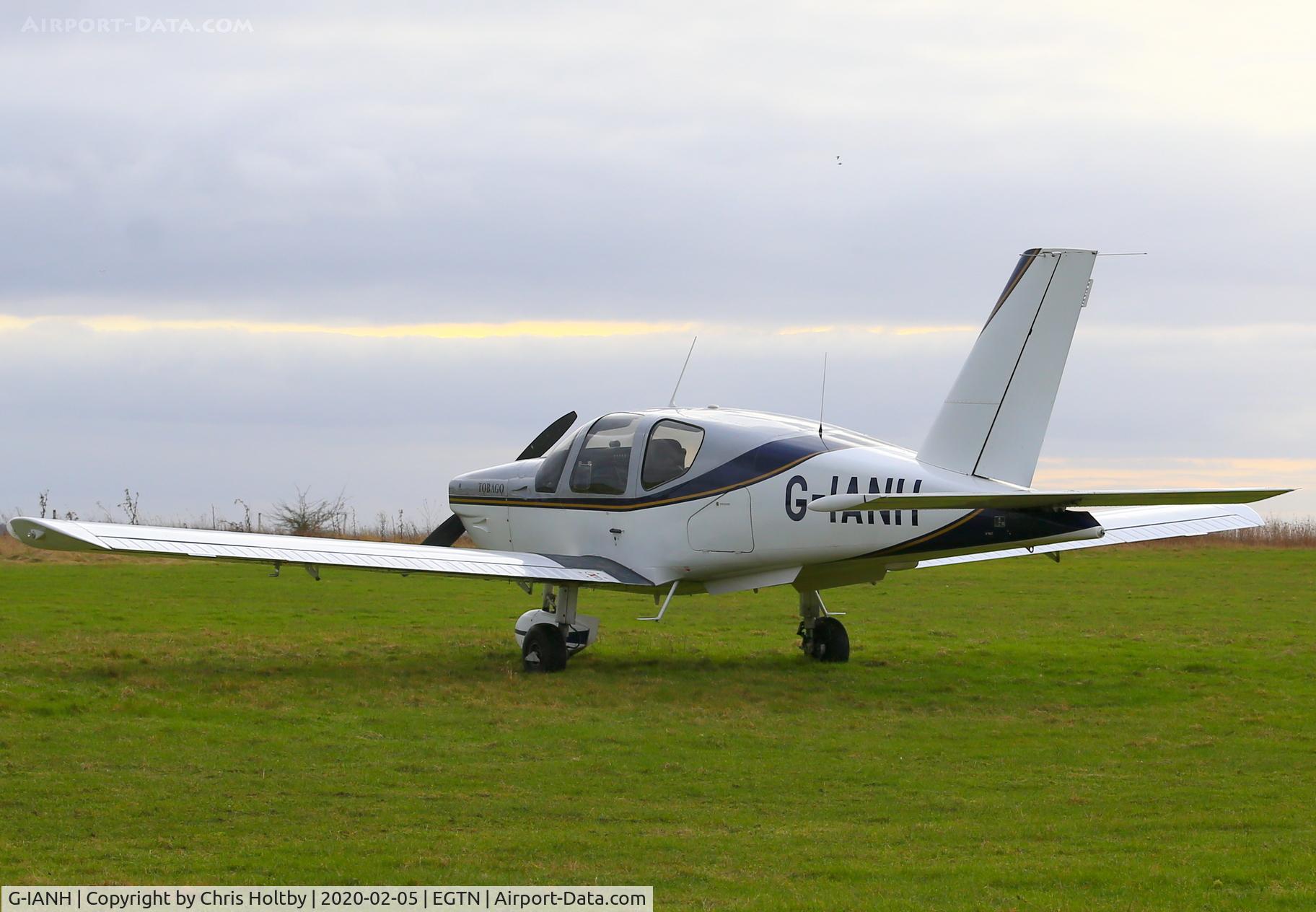 G-IANH, 2000 Socata TB-10 Tobago C/N 1843, Parked at Enstone Airfield, Oxon.