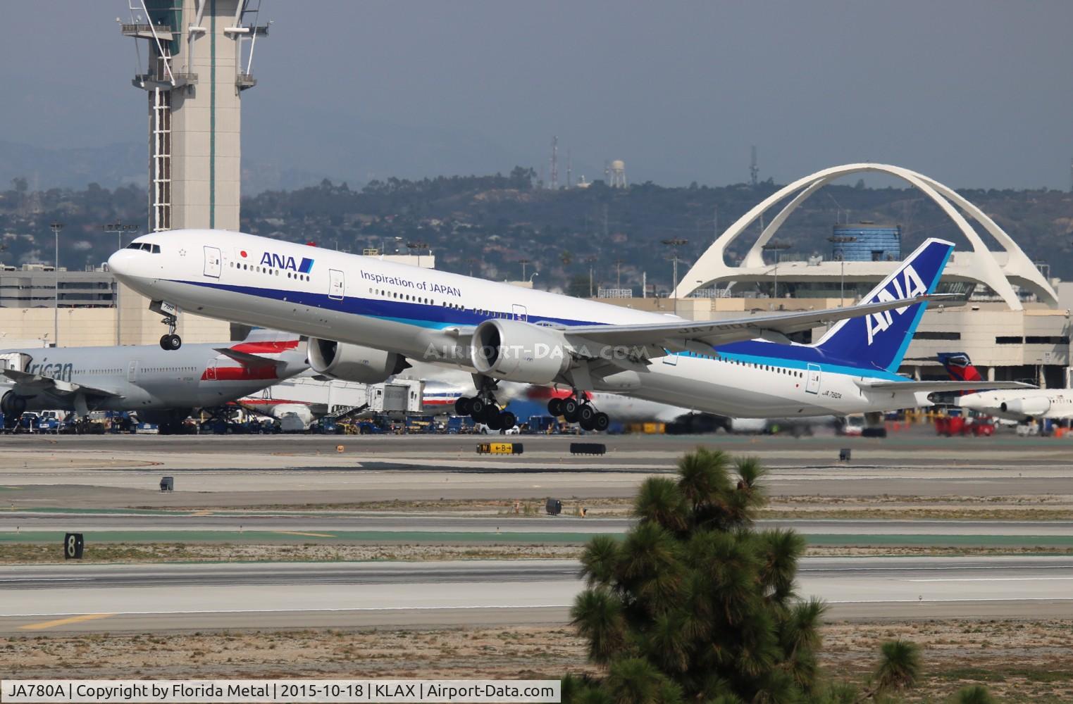 JA780A, 2007 Boeing 777-381/ER C/N 34895, LAX 2015
