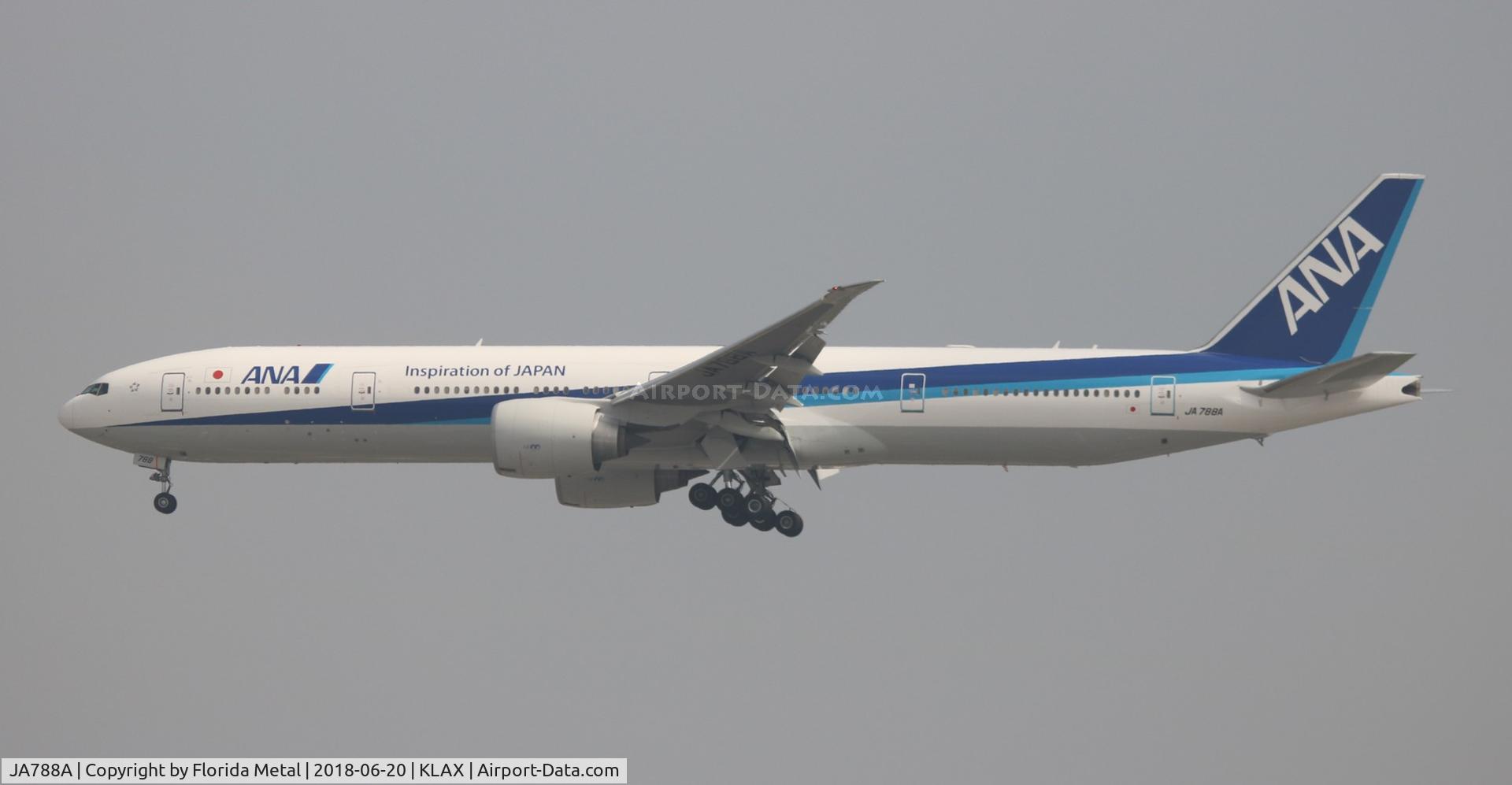 JA788A, 2010 Boeing 777-381/ER C/N 40686, LAX 2018