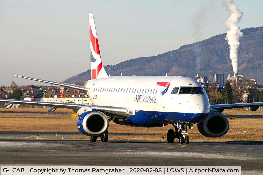 G-LCAB, 2011 Embraer 190SR (ERJ-190-100SR) C/N 19000465, British Airways Embraer 190
