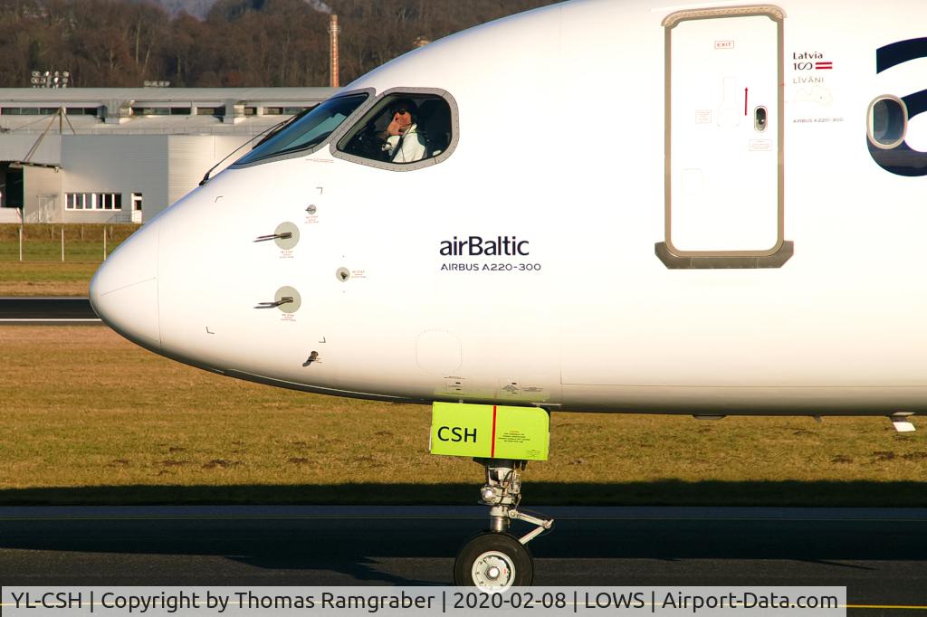 YL-CSH, 2017 Airbus A220-300 C/N 55016, Air Baltic Airbus A220-300