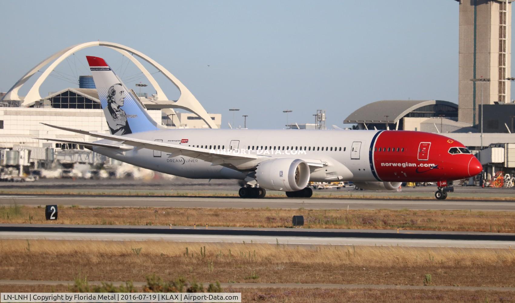 LN-LNH, 2015 Boeing 787-8 Dreamliner Dreamliner C/N 36526, LAX 2016