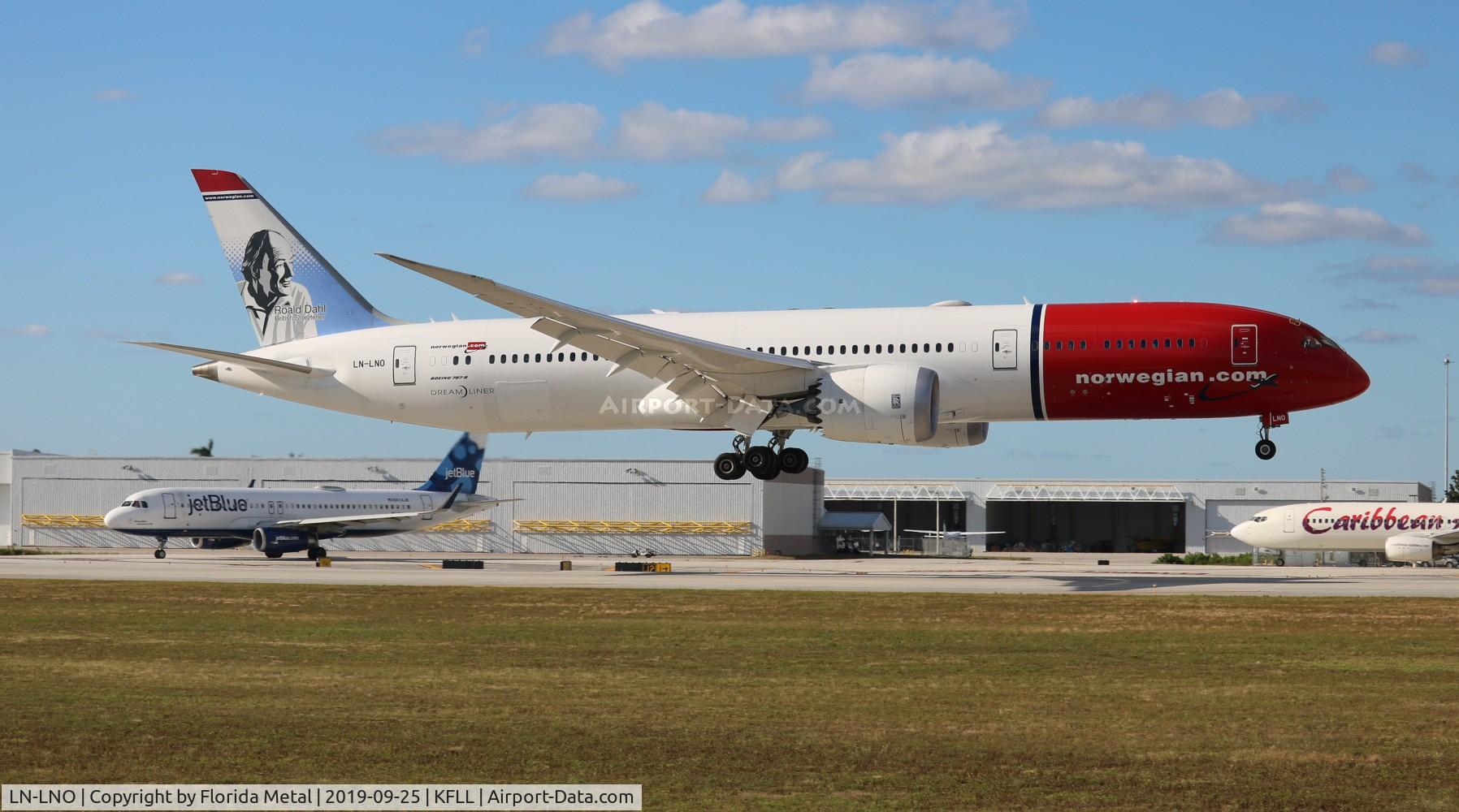 LN-LNO, 2017 Boeing 787-9 Dreamliner C/N 38779, FLL 2019