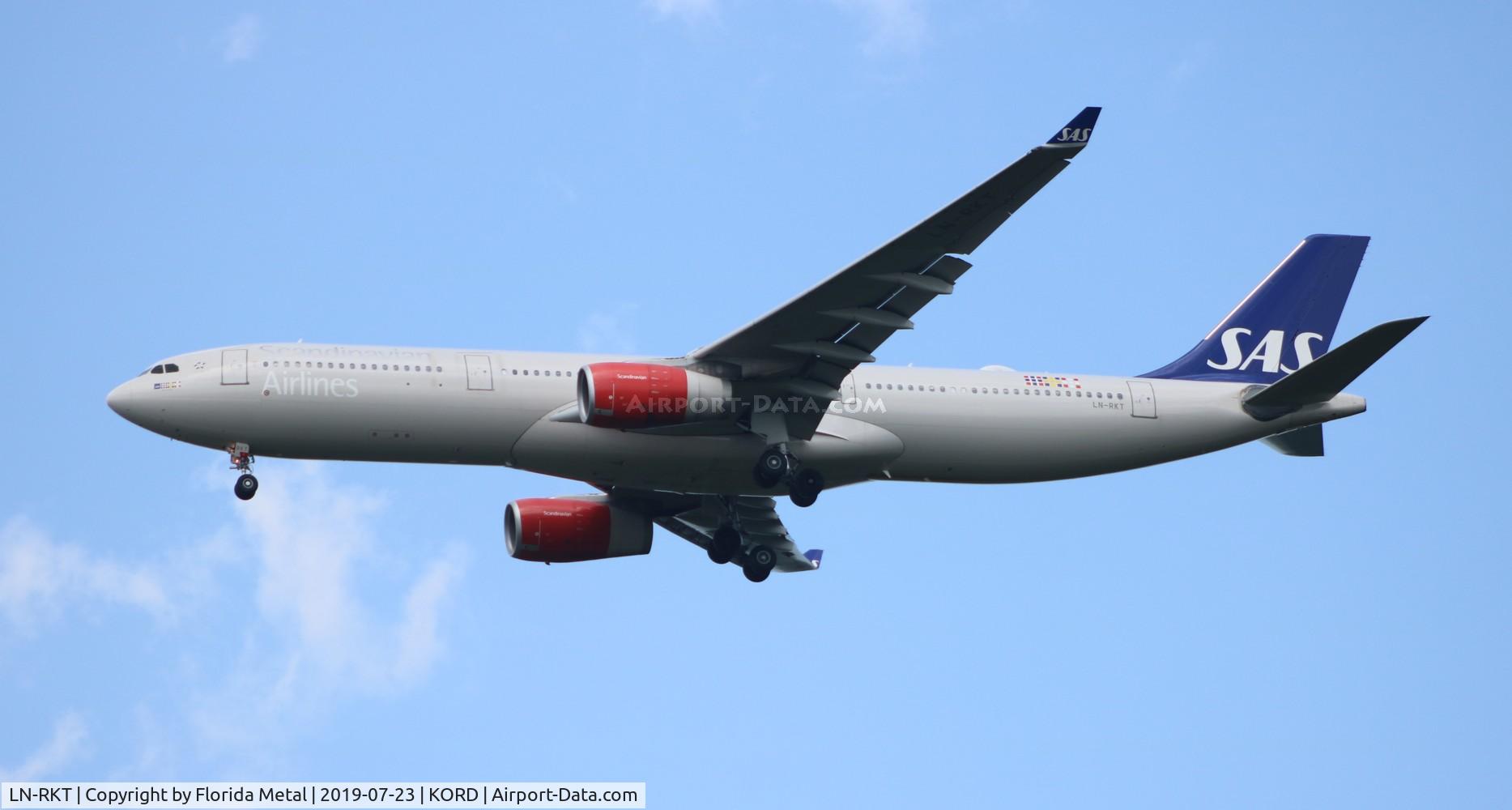 LN-RKT, 2016 Airbus A330-343E C/N 1697, ORD 2019