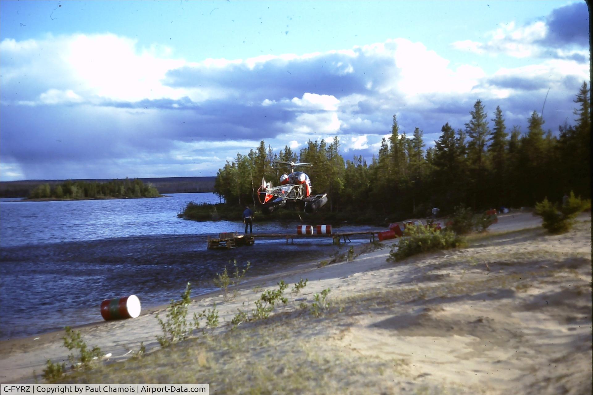 C-FYRZ, 1966 Bell 47G-4A C/N 7541, Newnham Lake (SK)