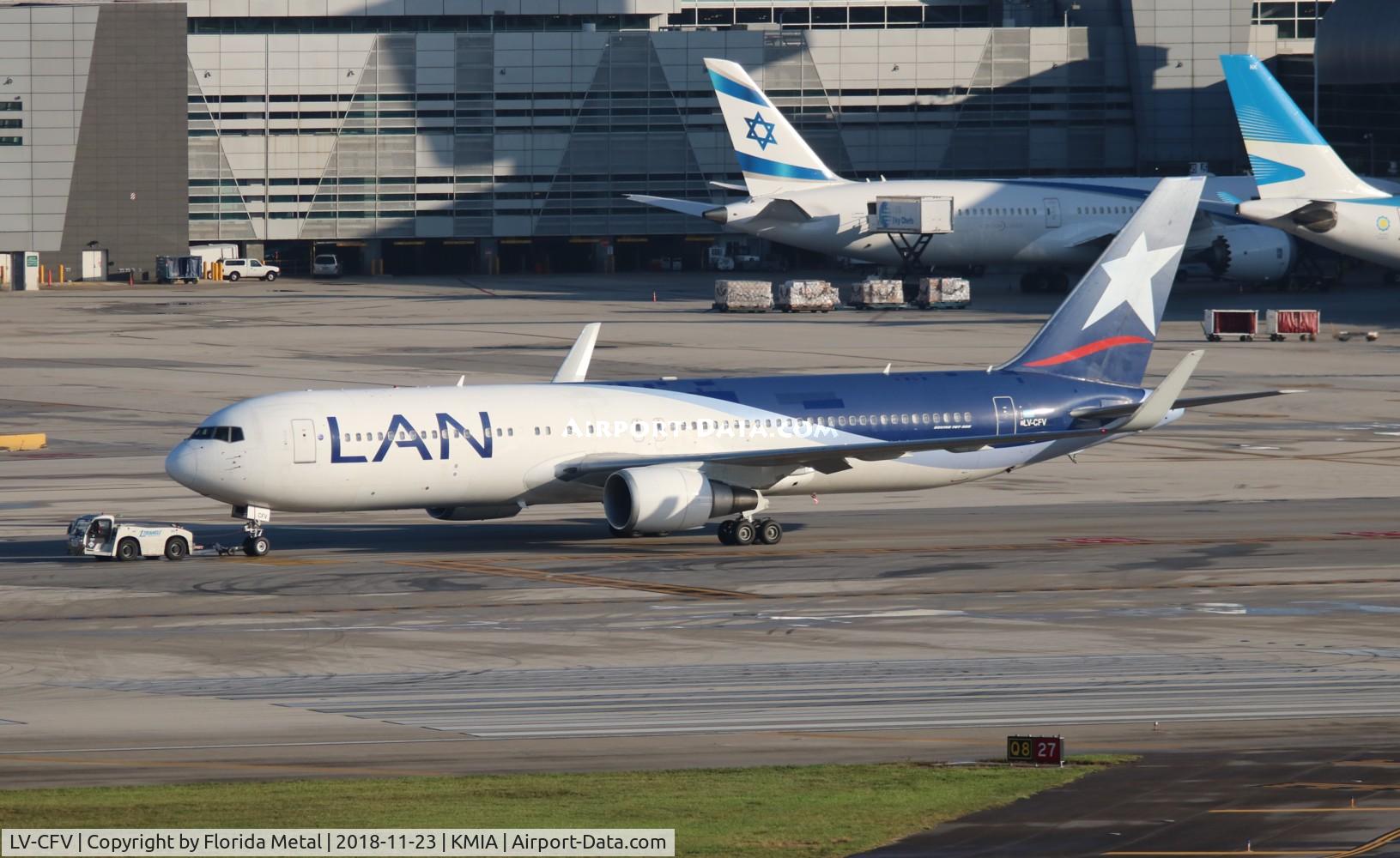 LV-CFV, 2006 Boeing 767-316/ER C/N 34629, MIA 2018