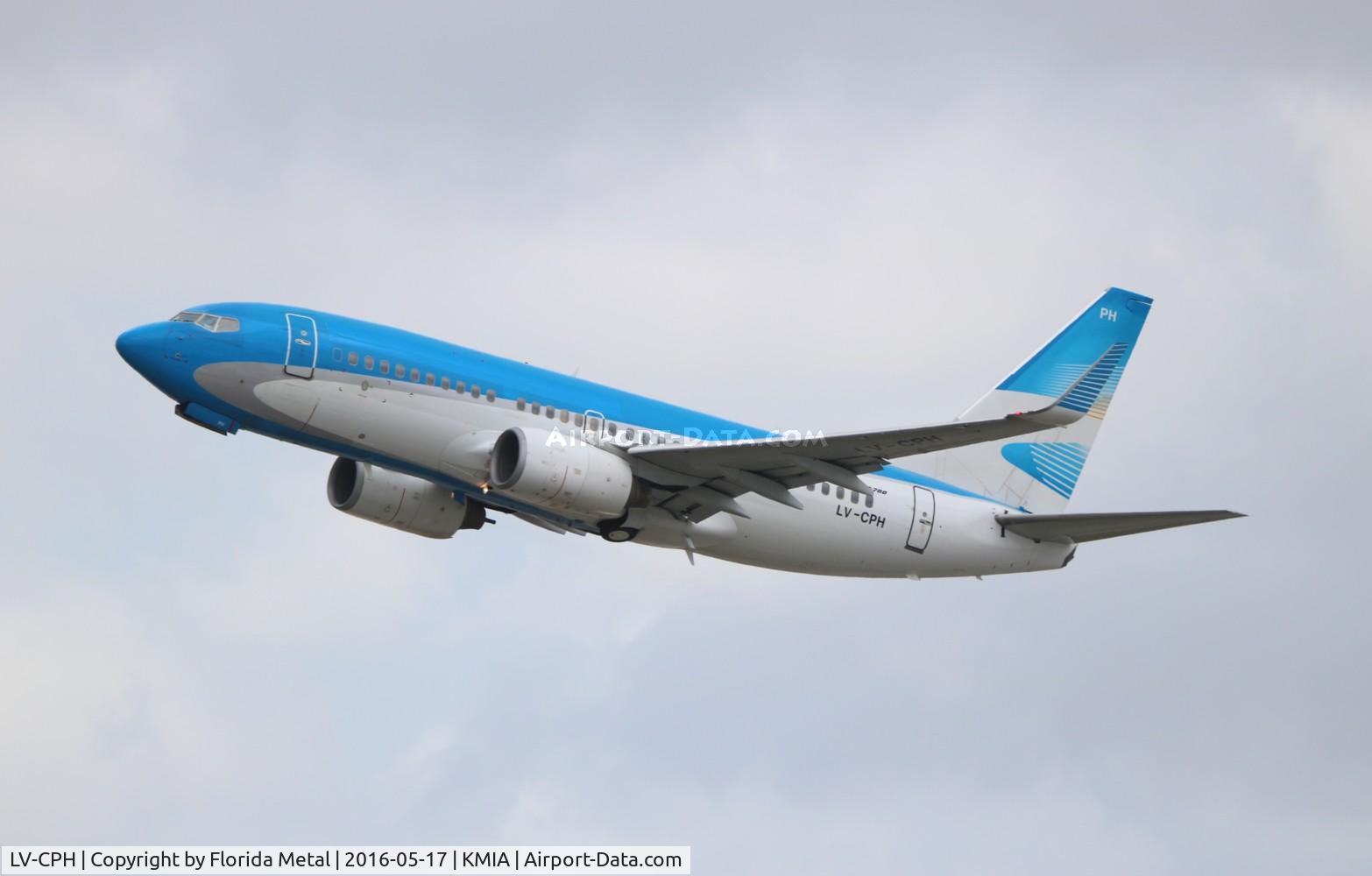LV-CPH, 2001 Boeing 737-7Q8 C/N 28238, MIA 2016