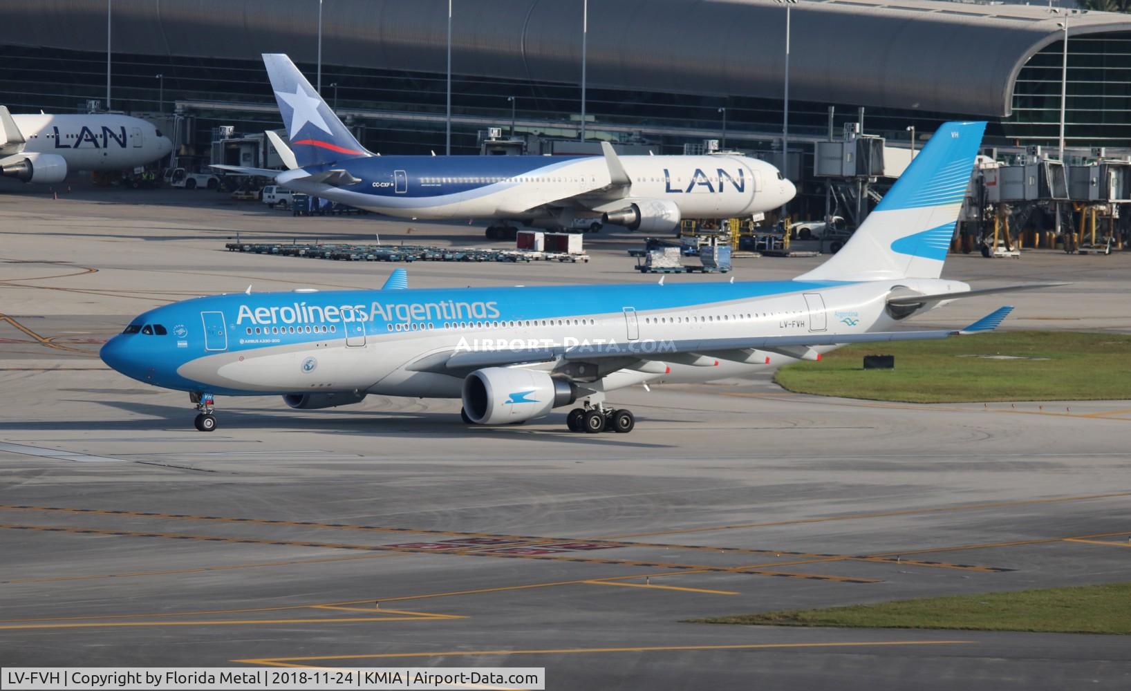 LV-FVH, 2015 Airbus A330-202 C/N 1605, MIA 2018