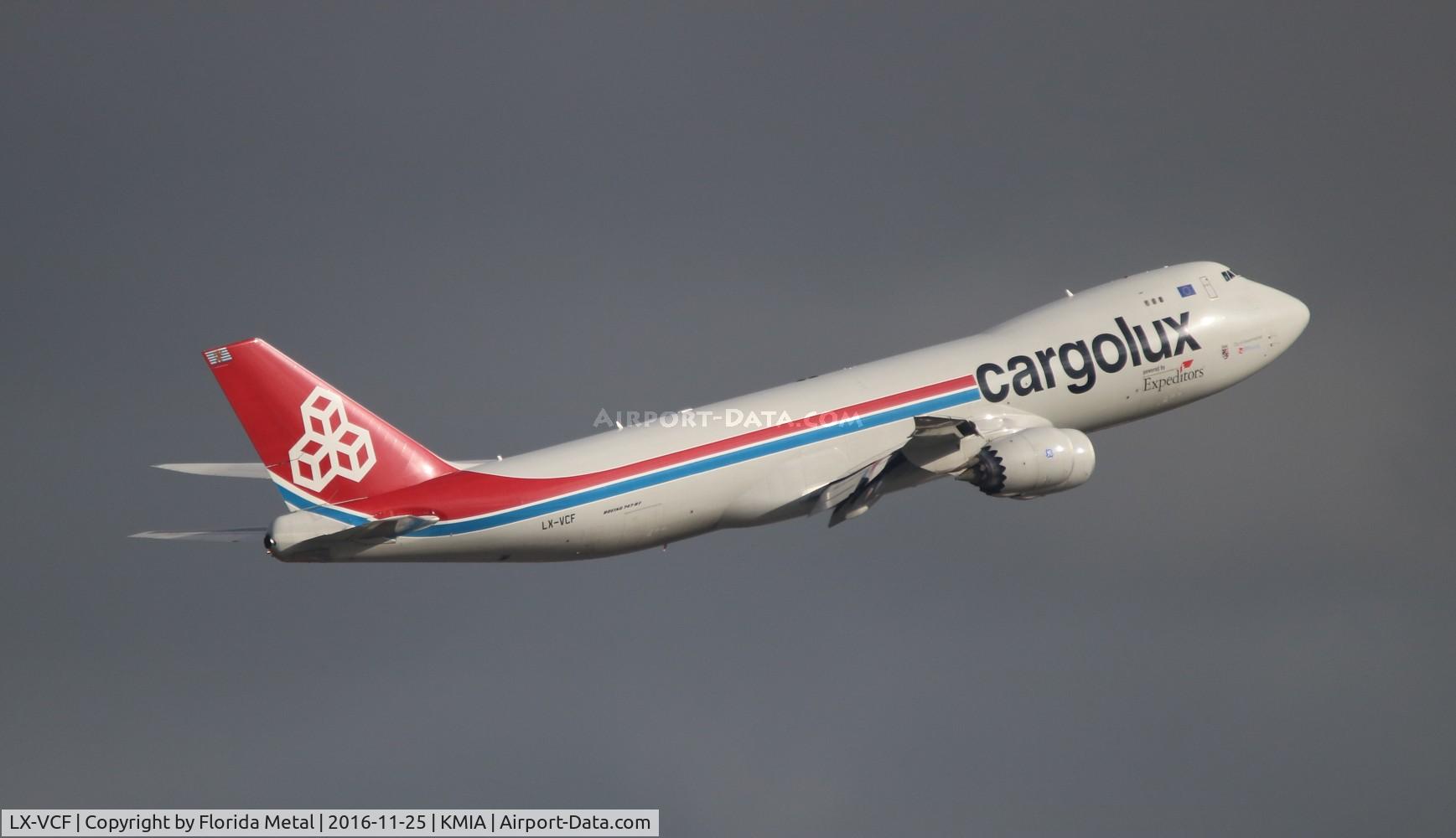 LX-VCF, 2012 Boeing 747-8R7F C/N 35811, MIA 2016