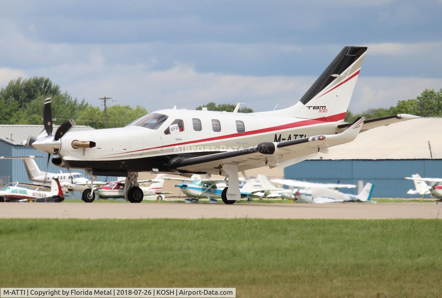 M-ATTI, 2016 Daher TBM-930 C/N 1127, Air Venture 2018
