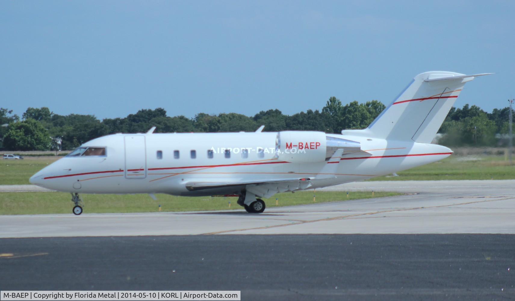 M-BAEP, 2013 Bombardier Challenger 605 (CL-600-2B16) C/N 5929, ORL 2014