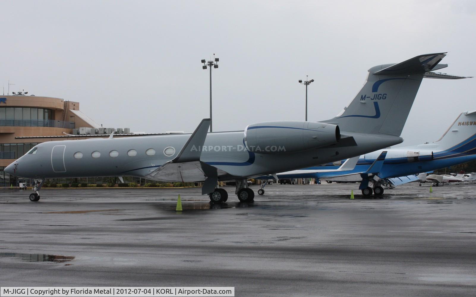 M-JIGG, 2011 Gulfstream Aerospace GV-SP (G550) C/N 5346, ORL 2012