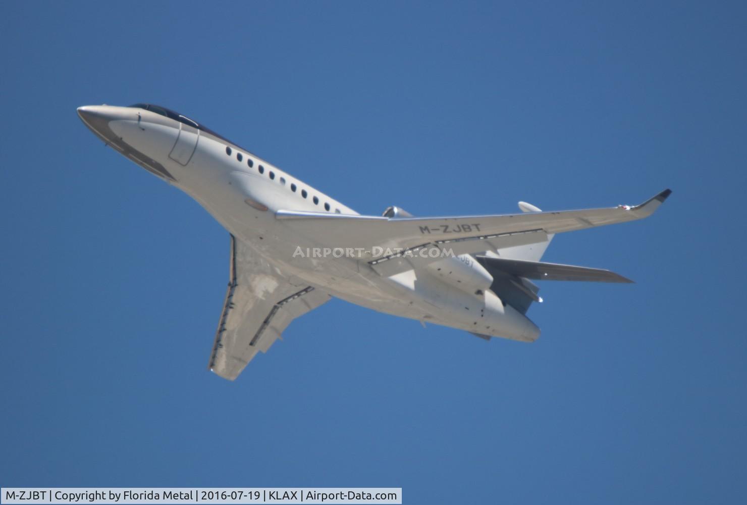 M-ZJBT, 2010 Dassault Falcon 7X C/N 097, LAX 2016