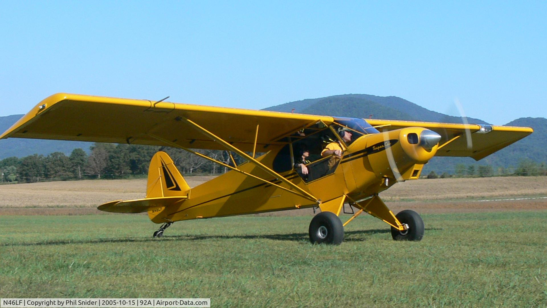 N46LF, 2003 Smith Aircraft Daytona Cub C/N 001, Chilhowee Gliderport Octoberfest 2005. Benton TN