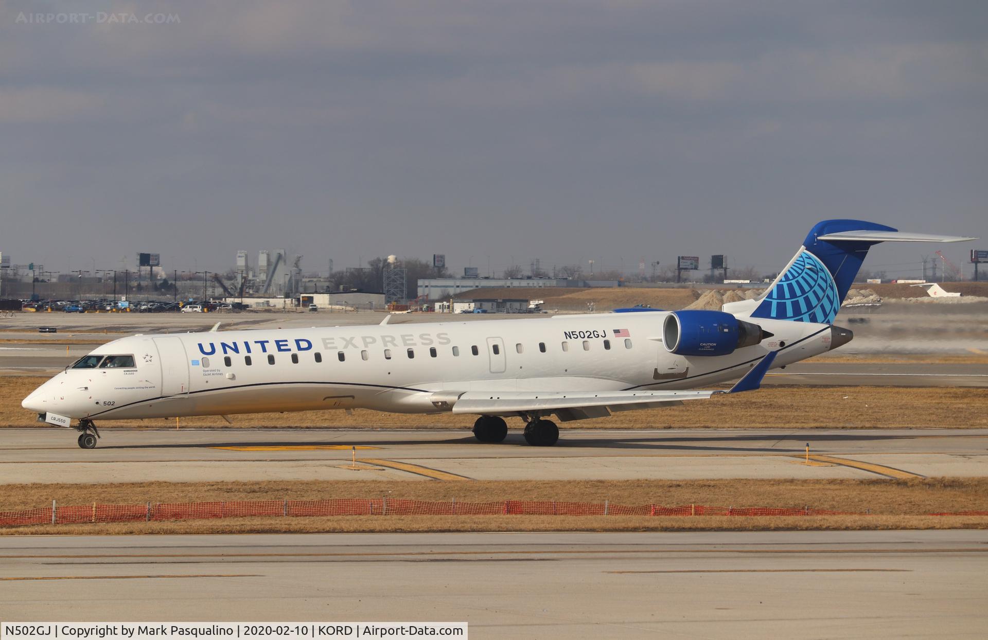 N502GJ, 2001 Bombardier CRJ-550 C/N 10011, CL-600-2C10
