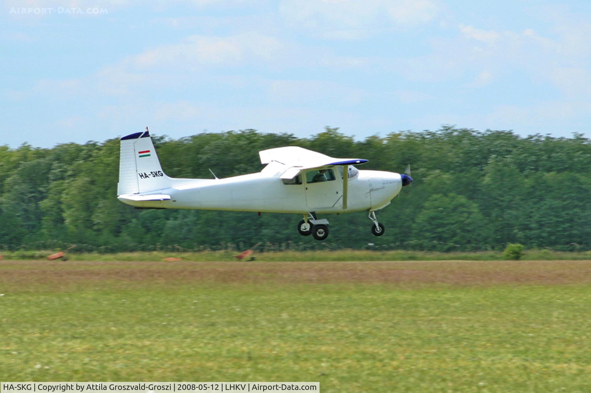 HA-SKG, 1957 Cessna 182A Skylane C/N 34371, LHKV - Kaposujlak Airport, Hungary