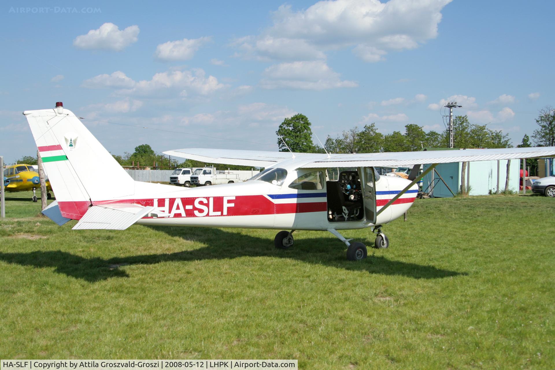 HA-SLF, 1964 Reims F172F Skyhawk C/N F172-0140, LHPK - Papkutapuszta Airfield, Hungary