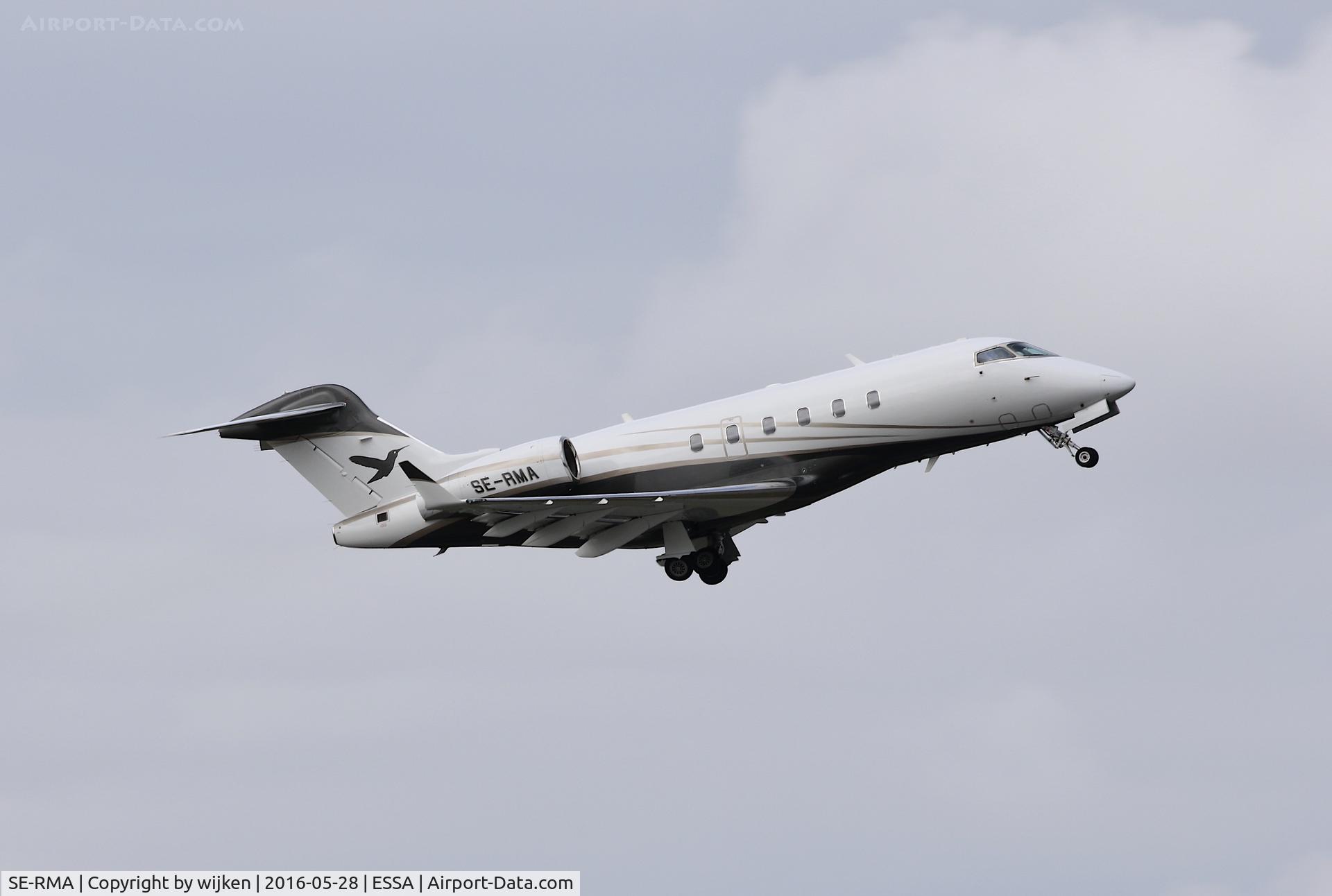 SE-RMA, 2006 Bombardier Challenger 300 (BD-100-1A10) C/N 20136, RWY 08