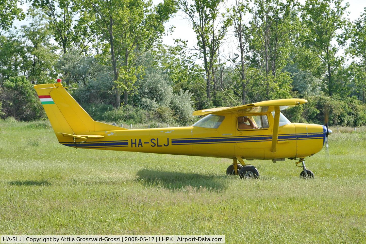 HA-SLJ, 1965 Cessna 150F C/N 150-62039, LHPK - Papkutapuszta Airfield, Hungary
