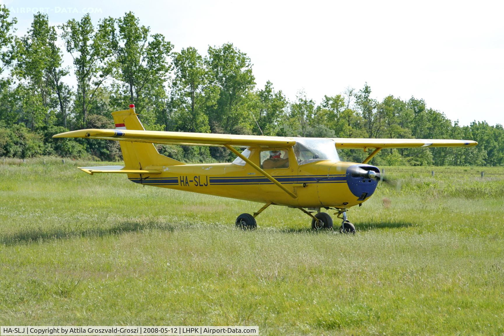 HA-SLJ, 1965 Cessna 150F C/N 150-62039, LHPK - Papkutapuszta Airfield, Hungary