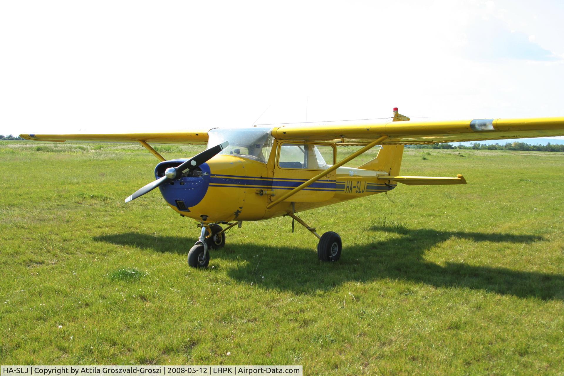 HA-SLJ, 1965 Cessna 150F C/N 150-62039, LHPK - Papkutapuszta Airfield, Hungary
