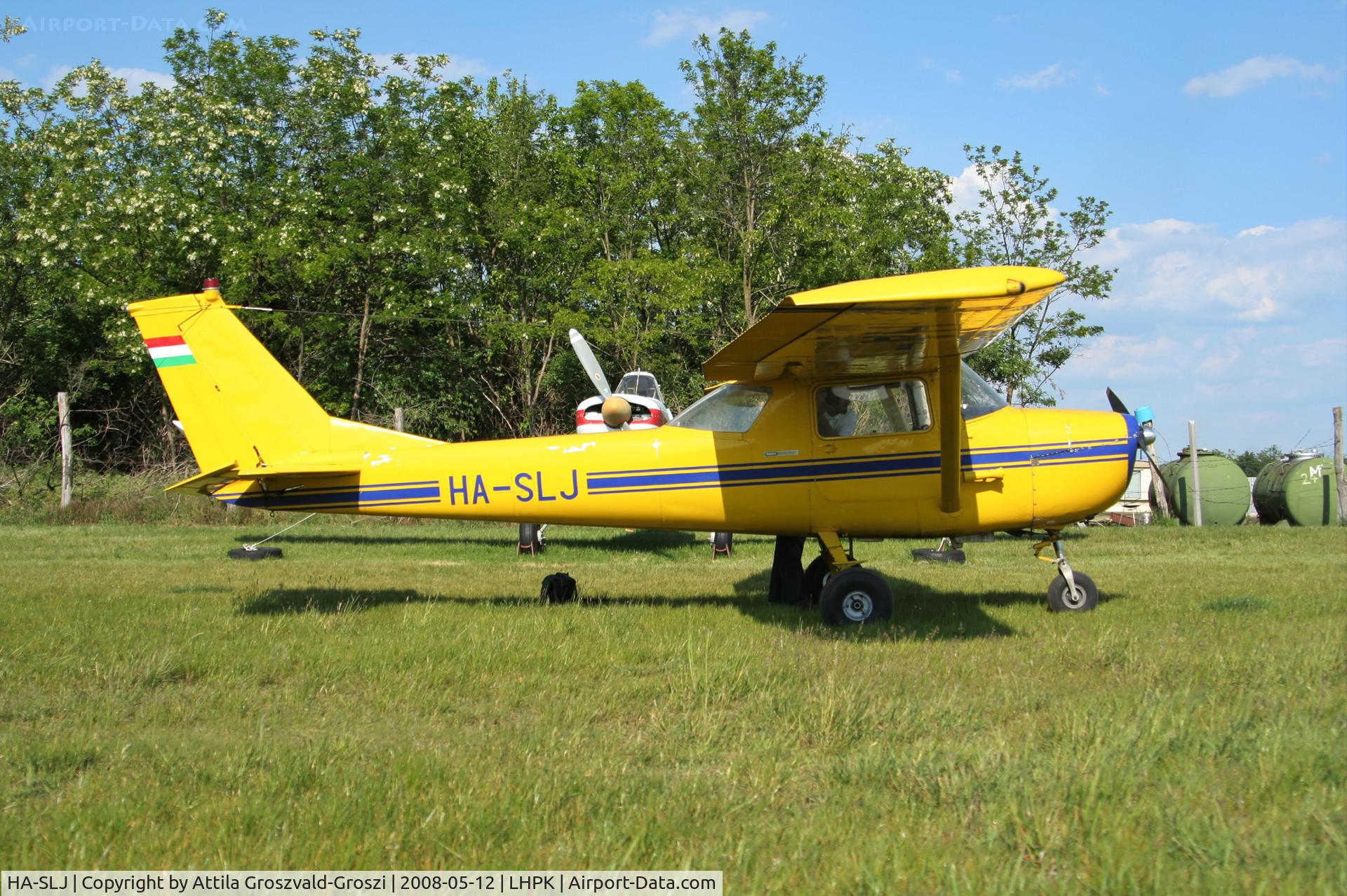 HA-SLJ, 1965 Cessna 150F C/N 150-62039, LHPK - Papkutapuszta Airfield, Hungary