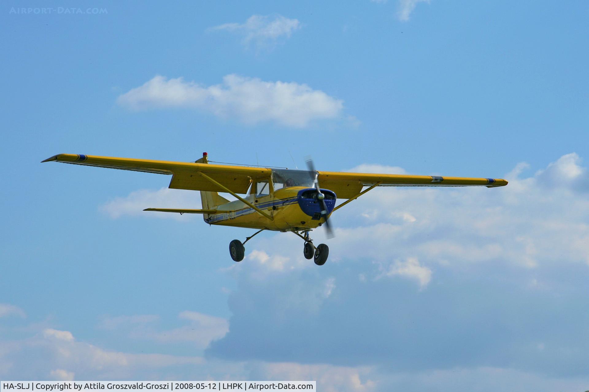HA-SLJ, 1965 Cessna 150F C/N 150-62039, LHPK - Papkutapuszta Airfield, Hungary