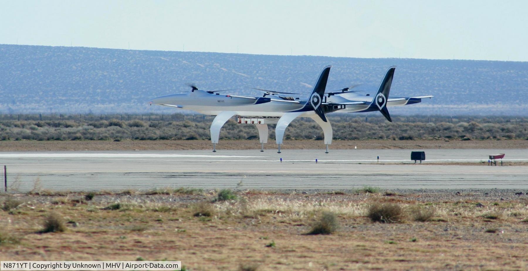 N871YT, Toyota Motor Engineering & Mfg FMC05 C/N 001, FMCO5 experimental, drone registered as electric, but rumored as hydrogen powered.