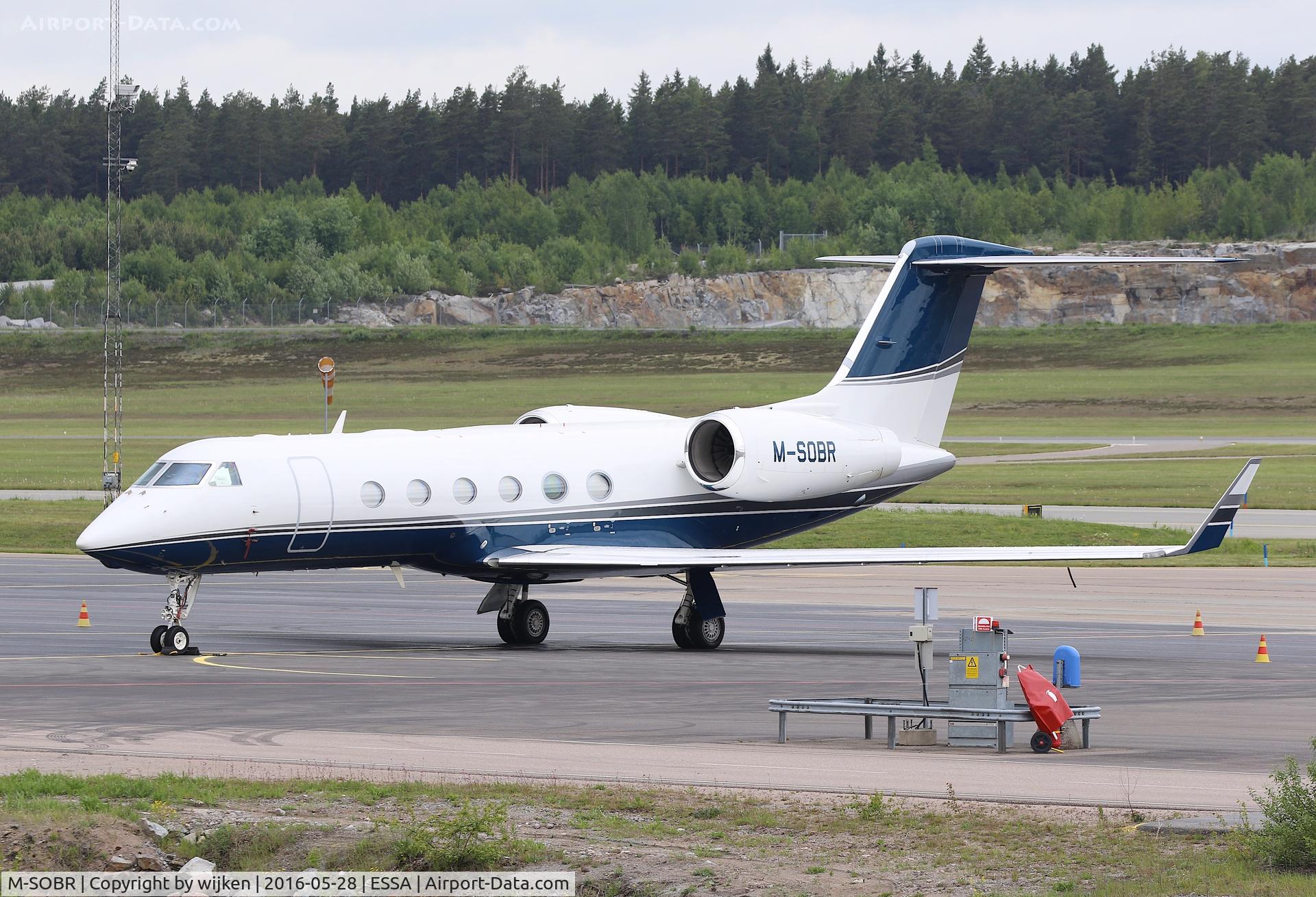 M-SOBR, 2013 Gulfstream Aerospace GIV-X (G450) C/N 4303, Ramp K