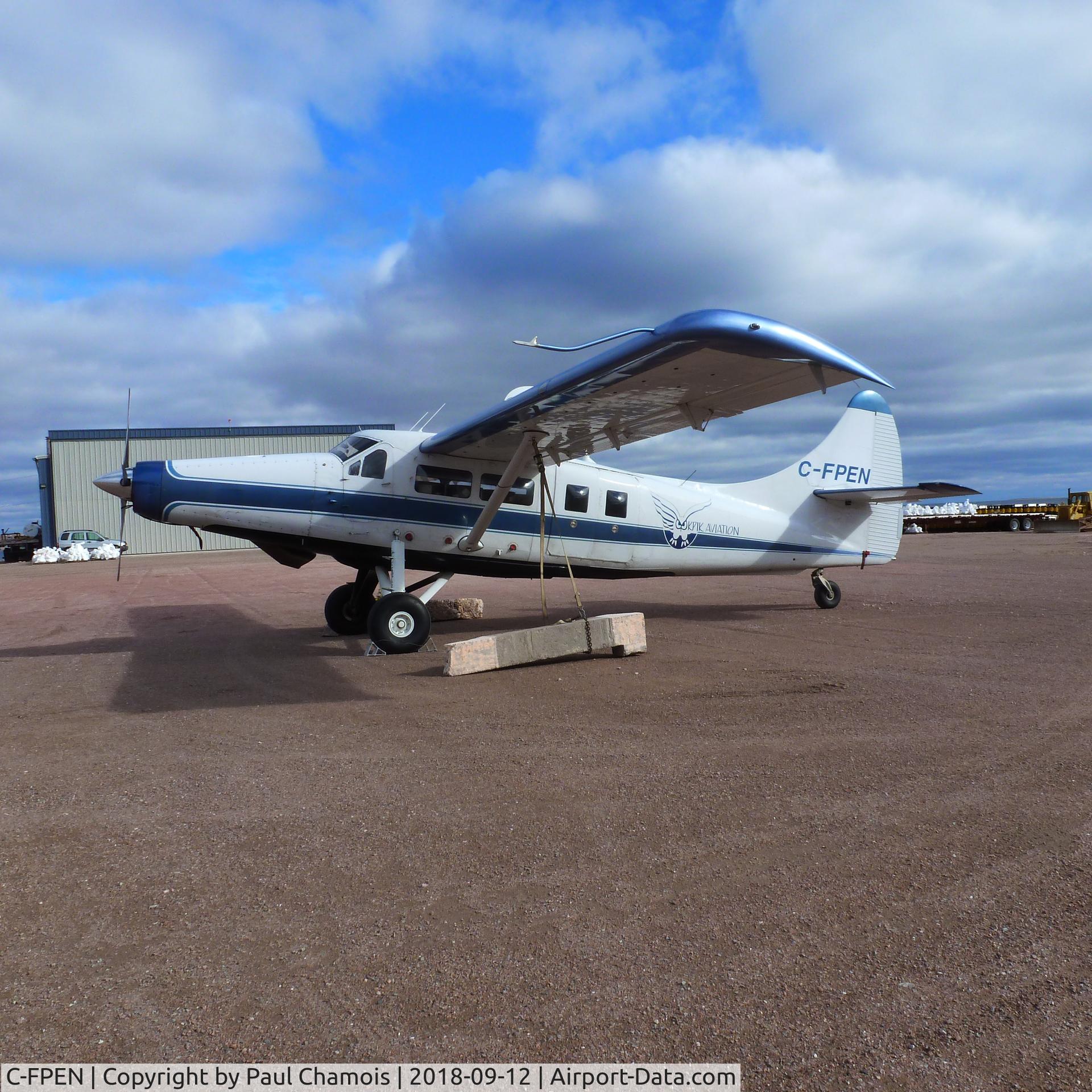 C-FPEN, 1963 De Havilland Canada DHC-3 Otter C/N 439, At Baker Lake (Nunavut) in 2019
