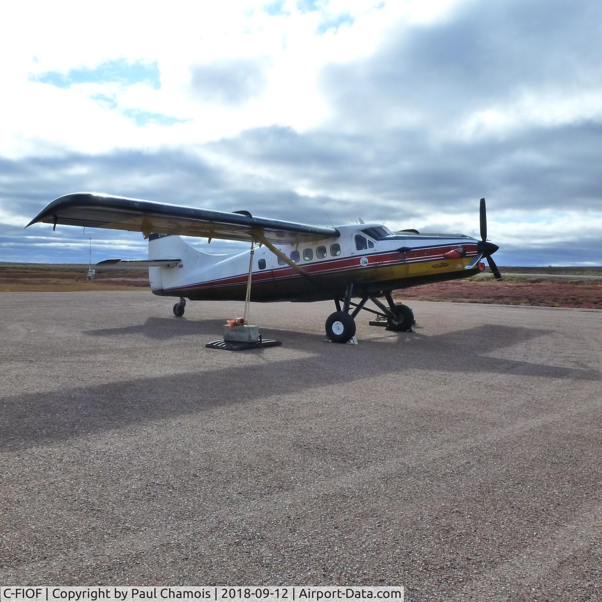 C-FIOF, 1954 De Havilland Canada DHC-3 Otter C/N 24, At Baker Lake (Nunavut)