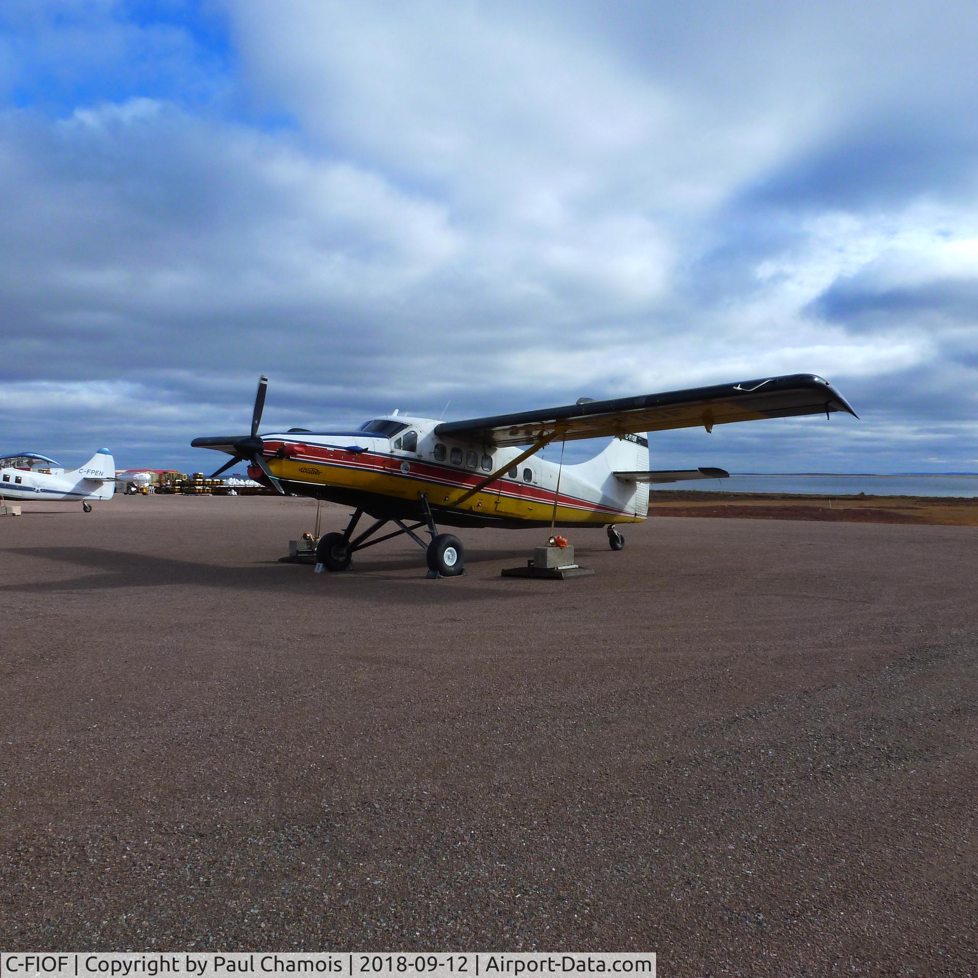 C-FIOF, 1954 De Havilland Canada DHC-3 Otter C/N 24, Baker Lake (Nunavut)