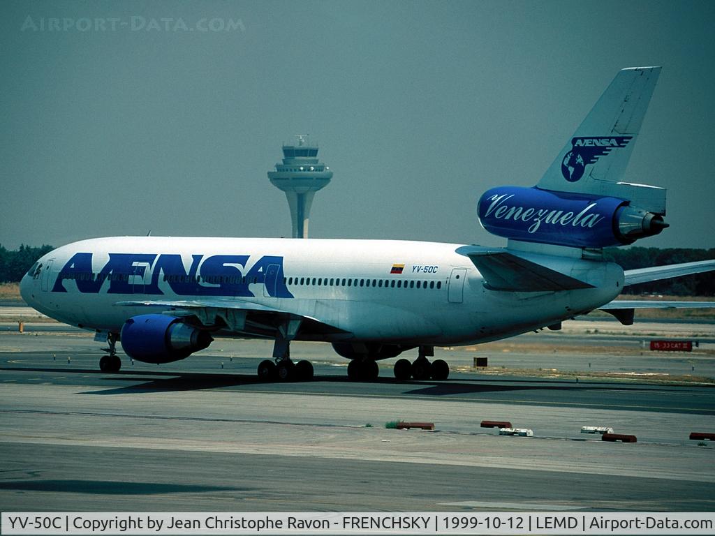YV-50C, 1974 Douglas DC-10-30 C/N 46945, AVENSA