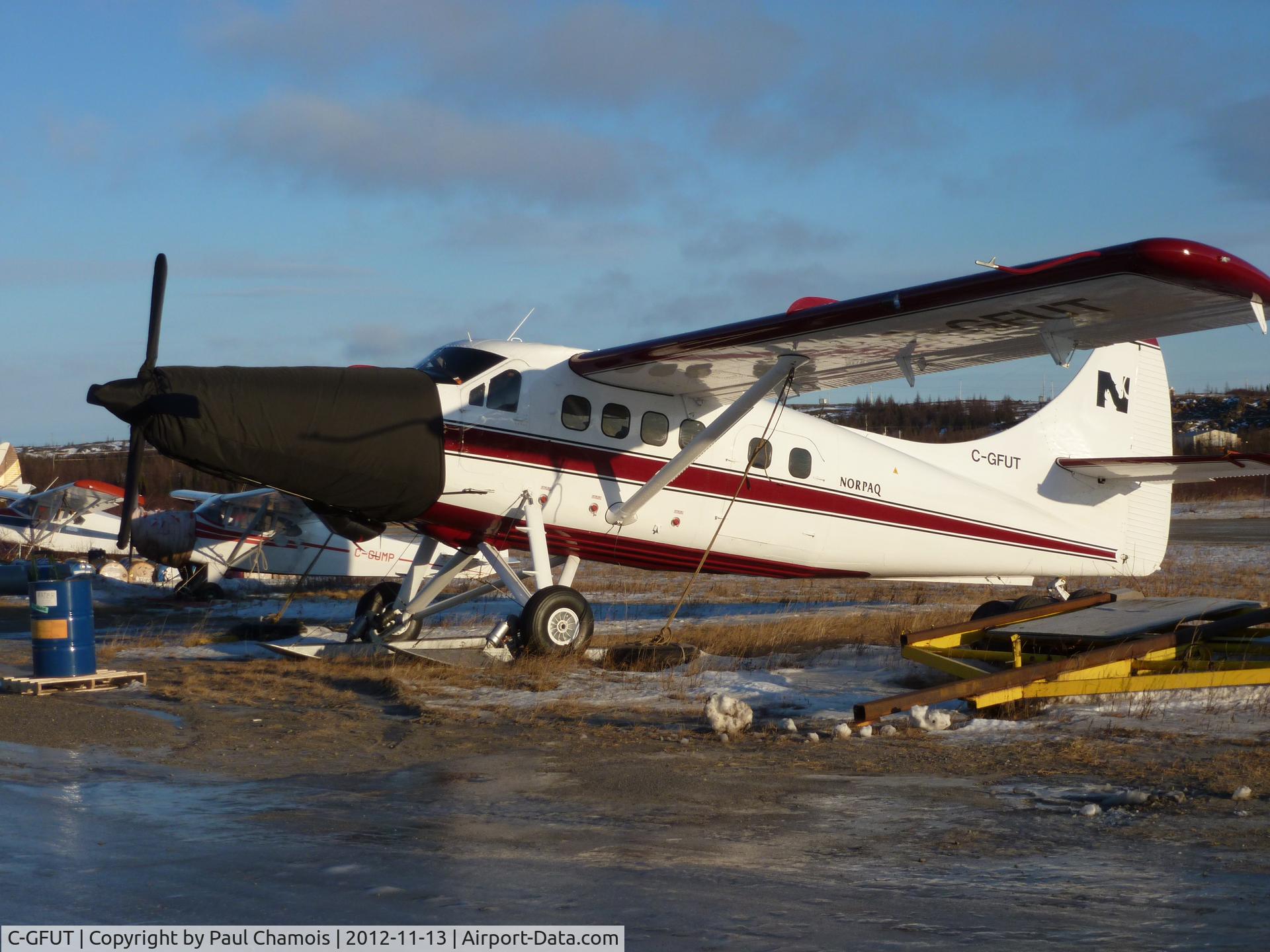 C-GFUT, 1954 De Havilland Canada DHC-3 Otter C/N 404, At Kuujuuaq, Quebec in 2012